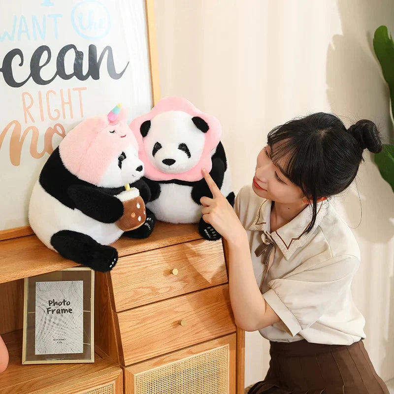 Brehn | Kawaii Chunky Panda Plüsch Crew