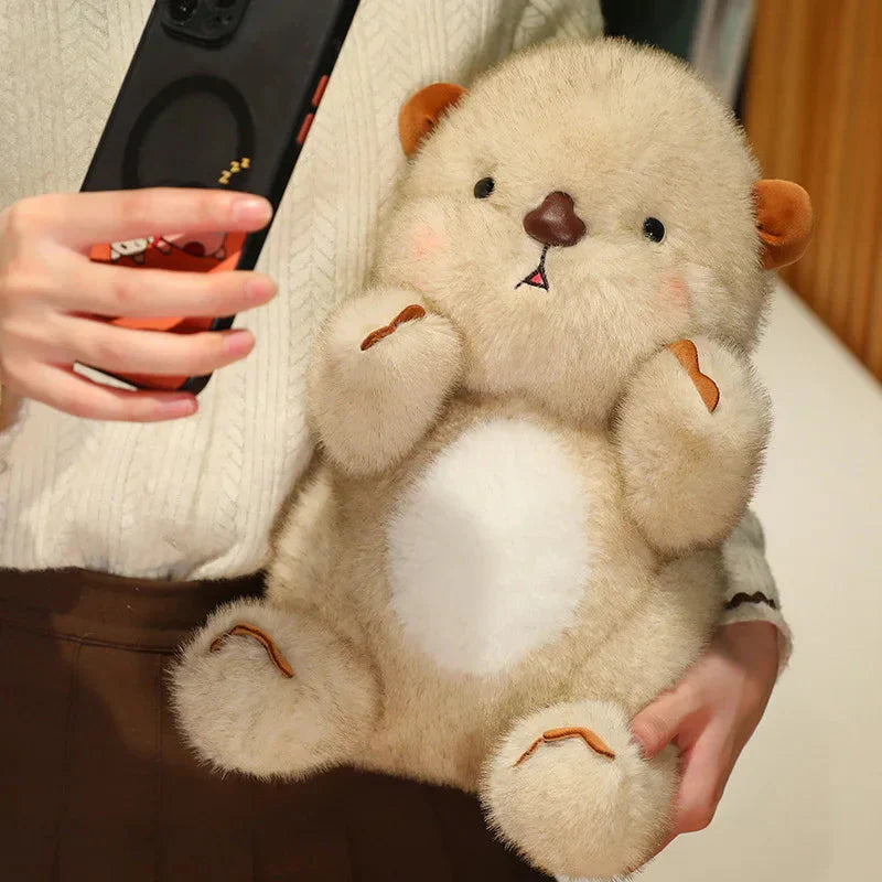 Brehn | Kawaii Flauschiger Errötender Otter Plüschie