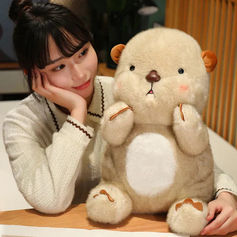 Brehn | Kawaii Flauschiger Errötender Otter Plüschie
