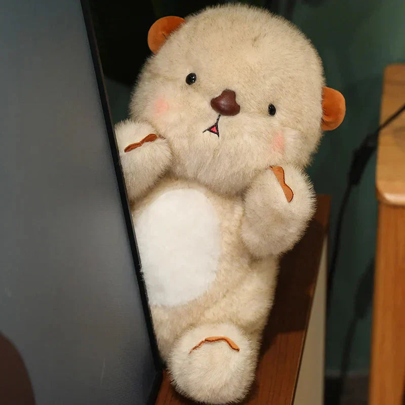 Brehn | Kawaii Flauschiger Errötender Otter Plüschie