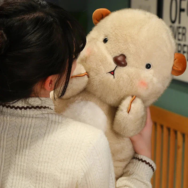 Brehn | Kawaii Flauschiger Errötender Otter Plüschie