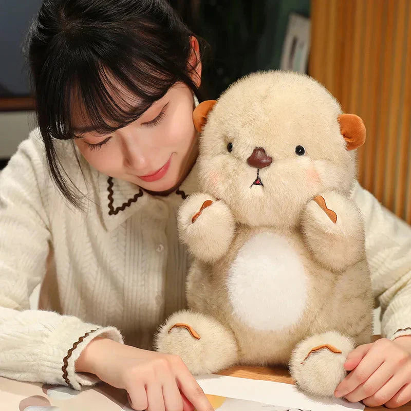 Brehn | Kawaii Flauschiger Errötender Otter Plüschie