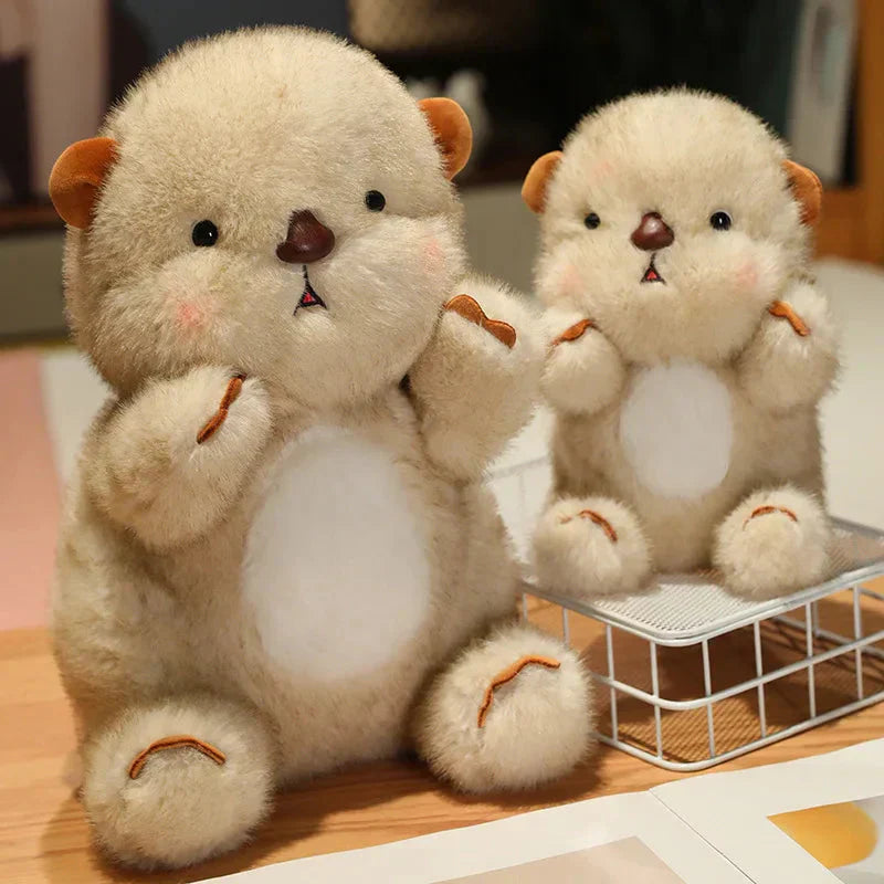 Brehn | Kawaii Flauschiger Errötender Otter Plüschie