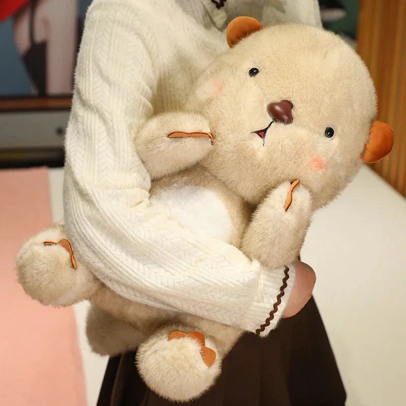 Brehn | Kawaii Flauschiger Errötender Otter Plüschie