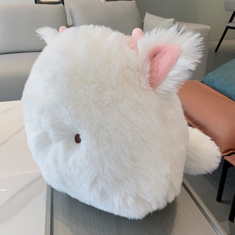 Brehn | Kawaii Fluffy Cat Weiche Kissen Plüschfigur