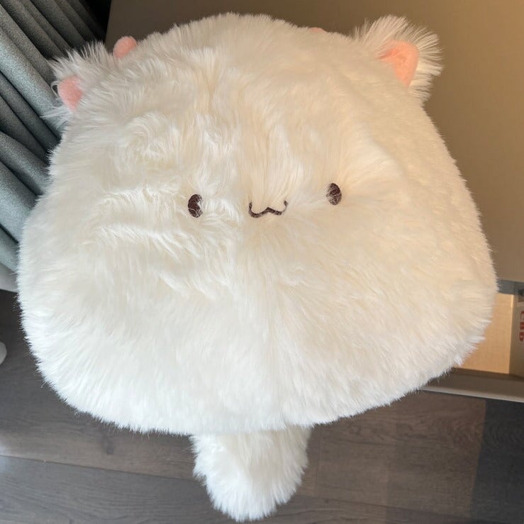 Brehn | Kawaii Fluffy Cat Weiche Kissen Plüschfigur