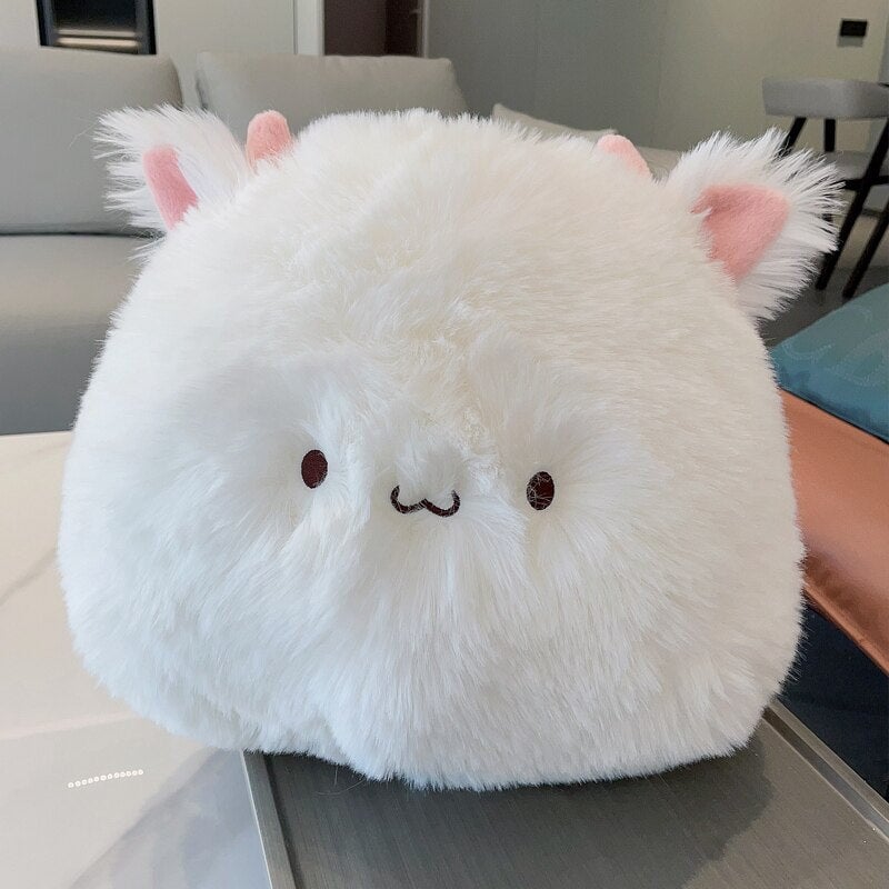 Brehn | Kawaii Fluffy Cat Weiche Kissen Plüschfigur