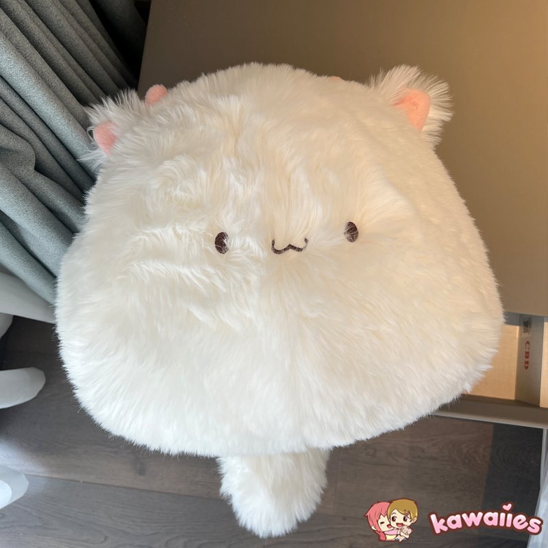 Brehn | Kawaii Fluffy Cat Weiche Kissen Plüschfigur