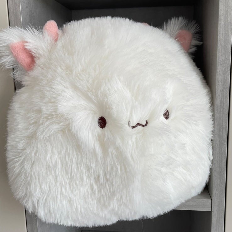 Brehn | Kawaii Fluffy Cat Weiche Kissen Plüschfigur