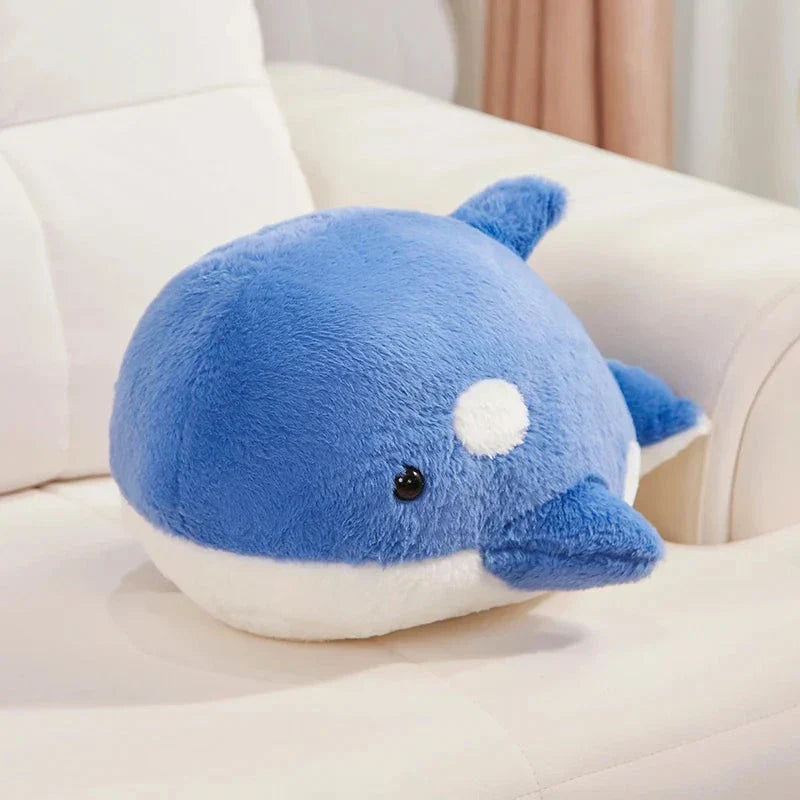 Brehn | Kawaii Flauschige Grau Blau Orka Plüschtiere