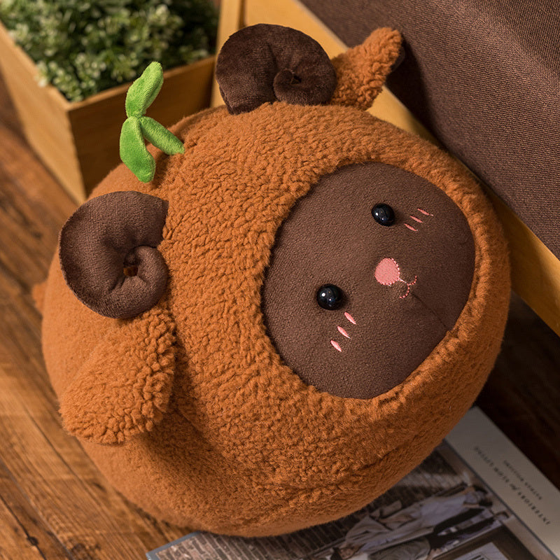 Brehn | Kawaii Flauschiges Schaf Ziege Ram Plushie