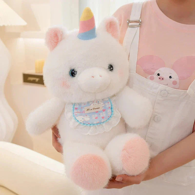 Brehn | Kawaii Fluffy Sitzendes Tier Plüschie-Truppe