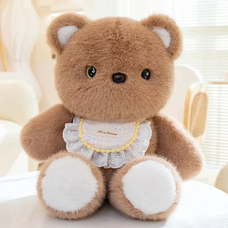 Brehn | Kawaii Fluffy Sitzendes Tier Plüschie-Truppe