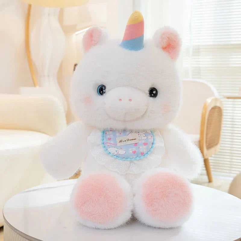 Brehn | Kawaii Fluffy Sitzendes Tier Plüschie-Truppe