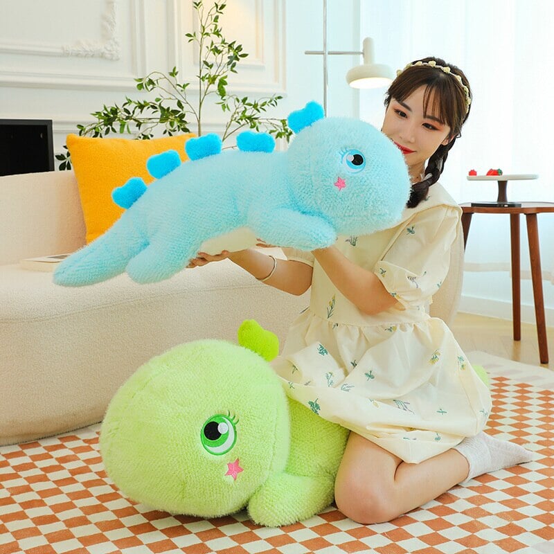 Brehn | Kawaii Flauschiger Stegosaurus Dinosaurier Plüschtiere