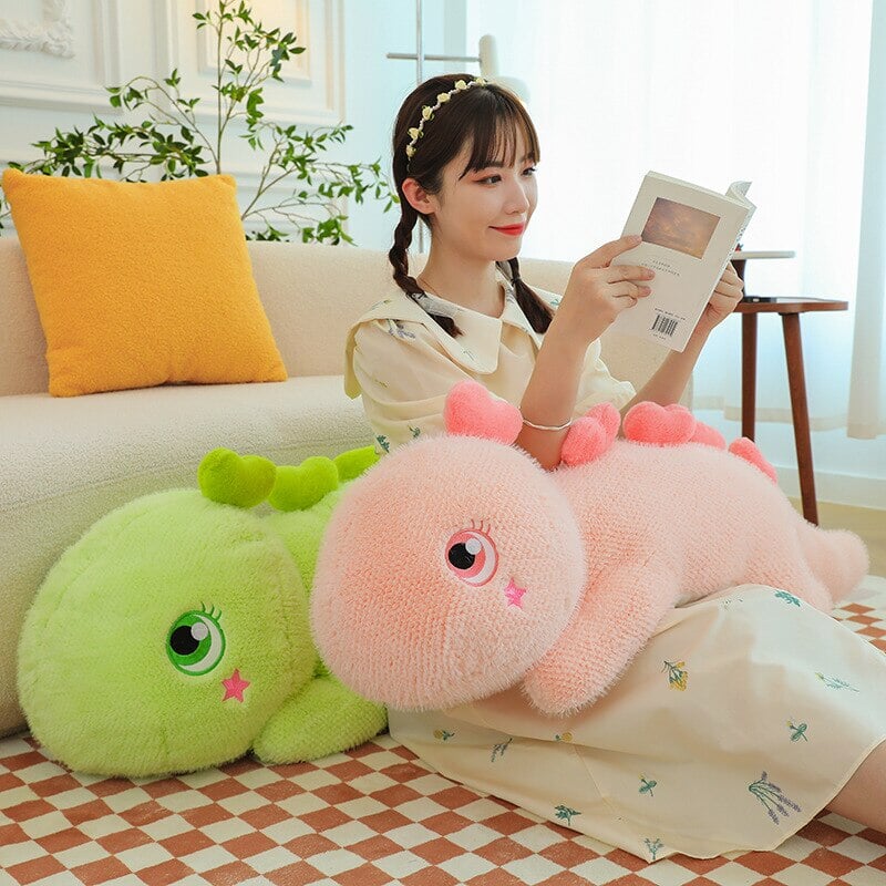 Brehn | Kawaii Flauschiger Stegosaurus Dinosaurier Plüschtiere