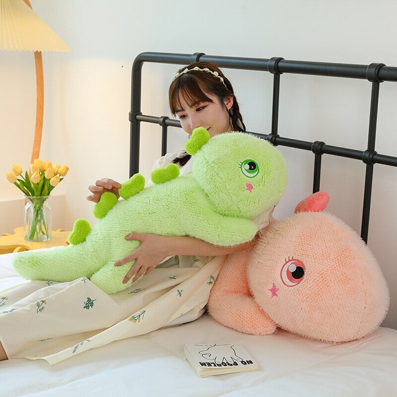 Brehn | Kawaii Flauschiger Stegosaurus Dinosaurier Plüschtiere