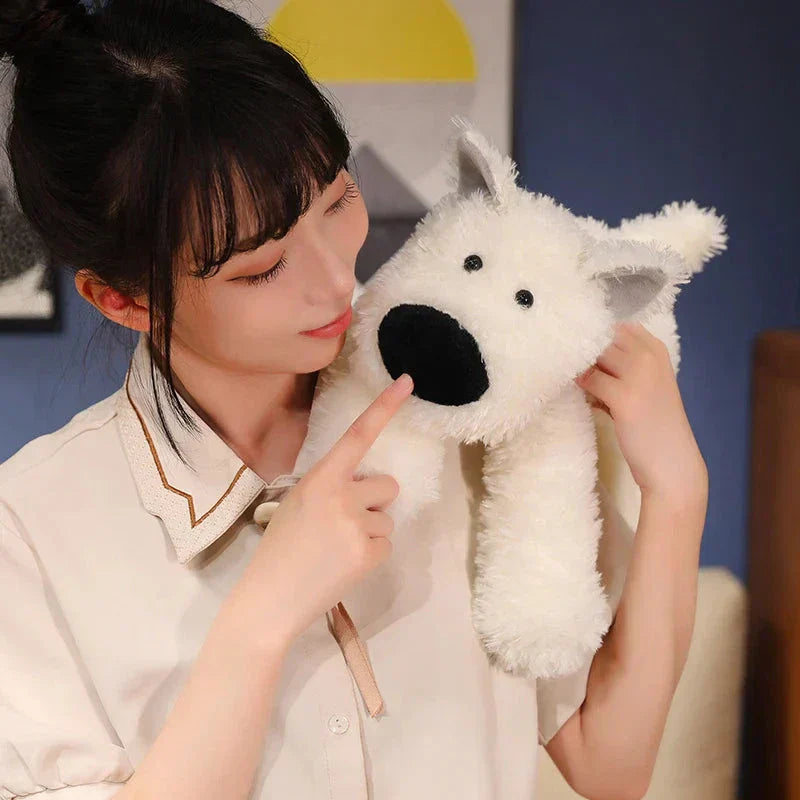 Brehn | Kawaii Fluffy West Highland Dog Plüschfigur