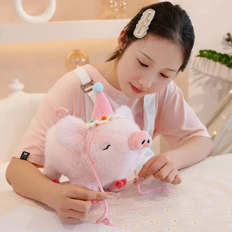 Brehn | Kawaii Flauschiges Wildschwein Plüschtier