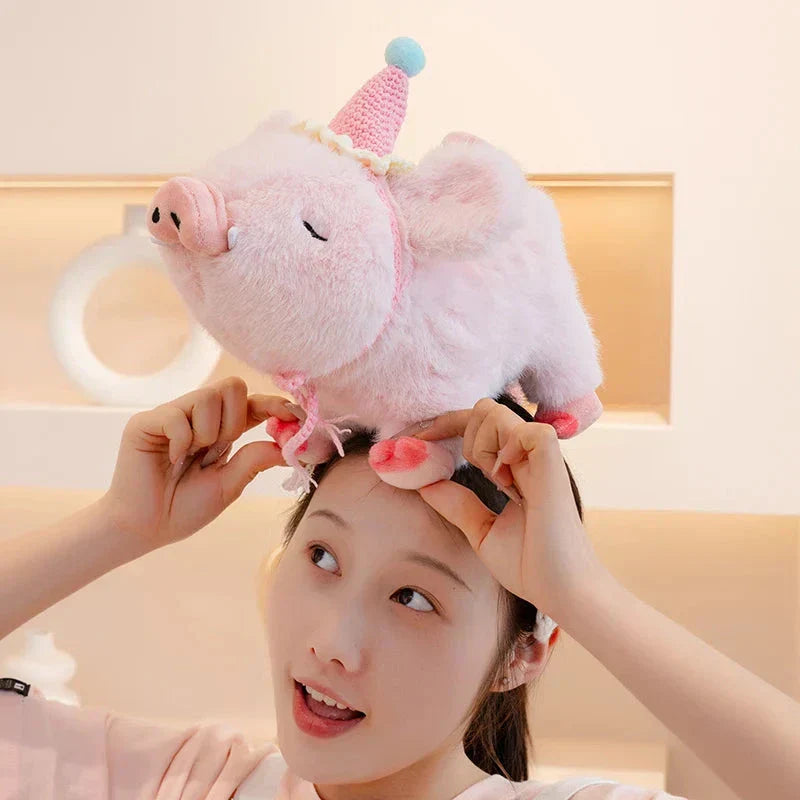 Brehn | Kawaii Flauschiges Wildschwein Plüschtier