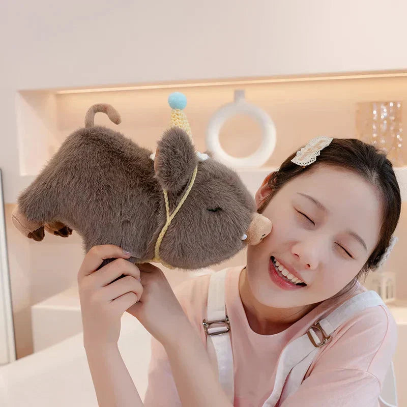 Brehn | Kawaii Flauschiges Wildschwein Plüschtier