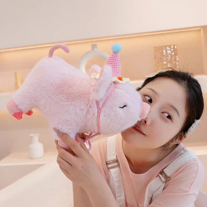 Brehn | Kawaii Flauschiges Wildschwein Plüschtier