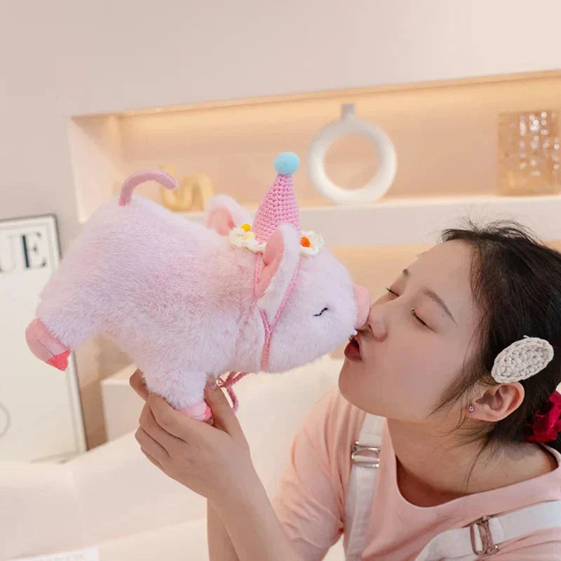 Brehn | Kawaii Flauschiges Wildschwein Plüschtier