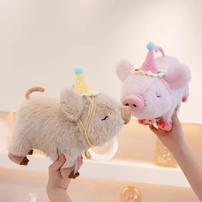 Brehn | Kawaii Flauschiges Wildschwein Plüschtier