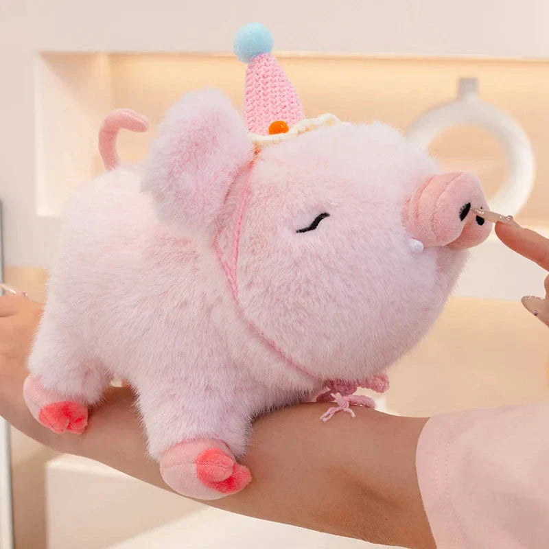Brehn | Kawaii Flauschiges Wildschwein Plüschtier