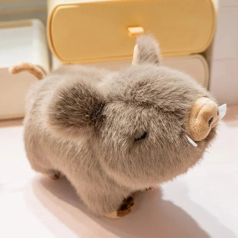 Brehn | Kawaii Flauschiges Wildschwein Plüschtier