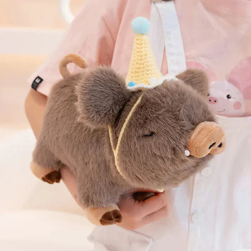 Brehn | Kawaii Flauschiges Wildschwein Plüschtier