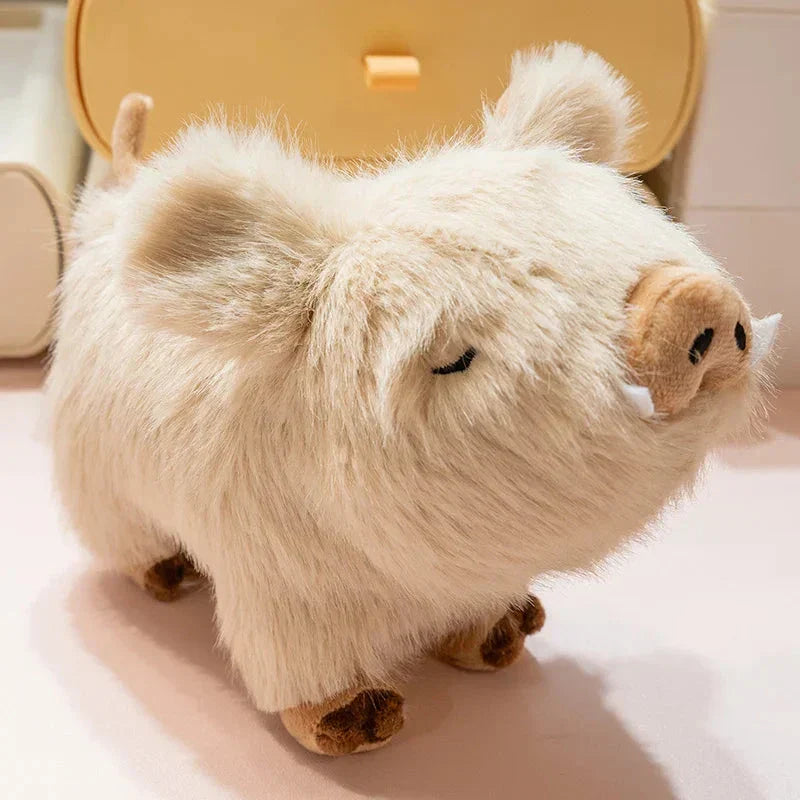 Brehn | Kawaii Flauschiges Wildschwein Plüschtier