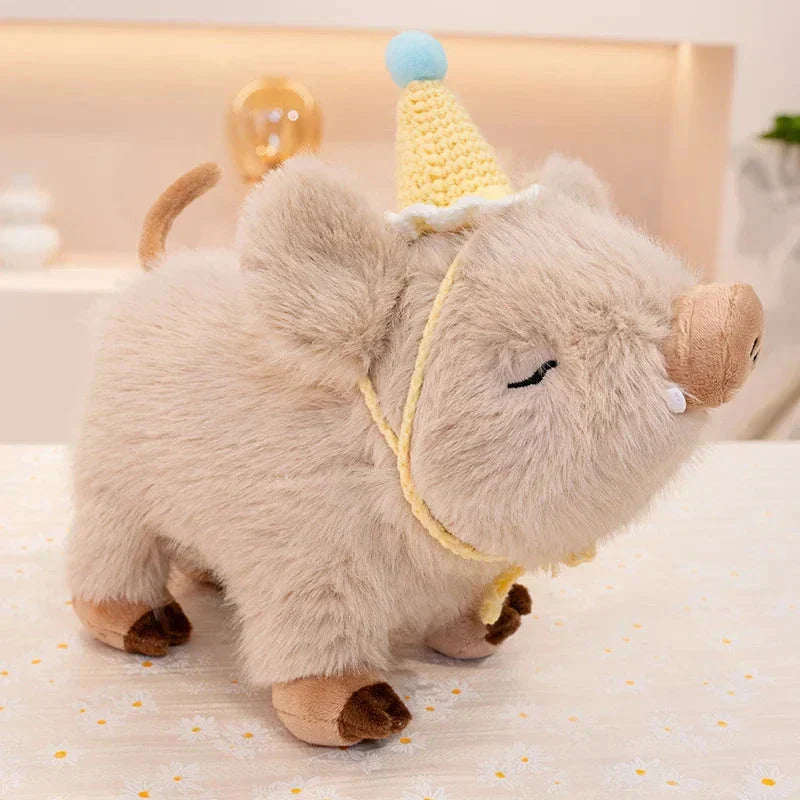 Brehn | Kawaii Flauschiges Wildschwein Plüschtier