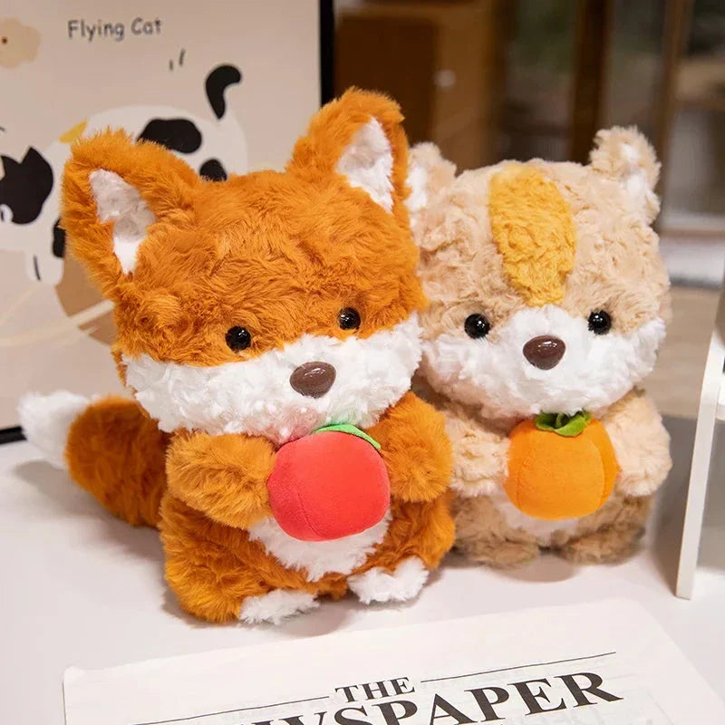Brehn | Kawaii Fuchs & Eichhörnchen Chibi Plüschtiere