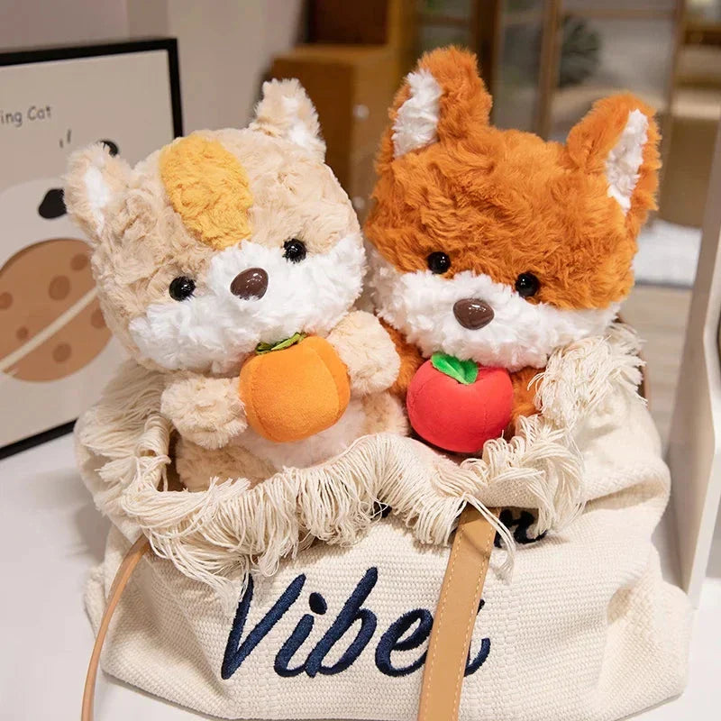 Brehn | Kawaii Fuchs & Eichhörnchen Chibi Plüschtiere