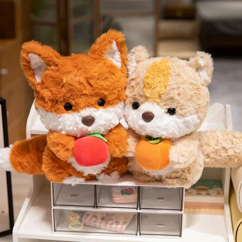 Brehn | Kawaii Fuchs & Eichhörnchen Chibi Plüschtiere