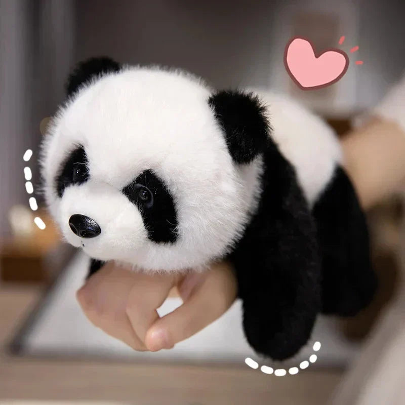 Brehn | Kawaii Fuzzy Schwarz Braun Panda Plüschtiere