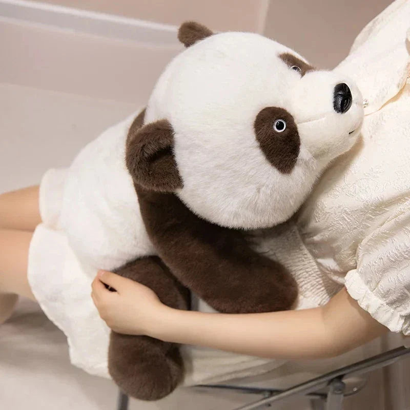 Brehn | Kawaii Fuzzy Schwarz Braun Panda Plüschtiere