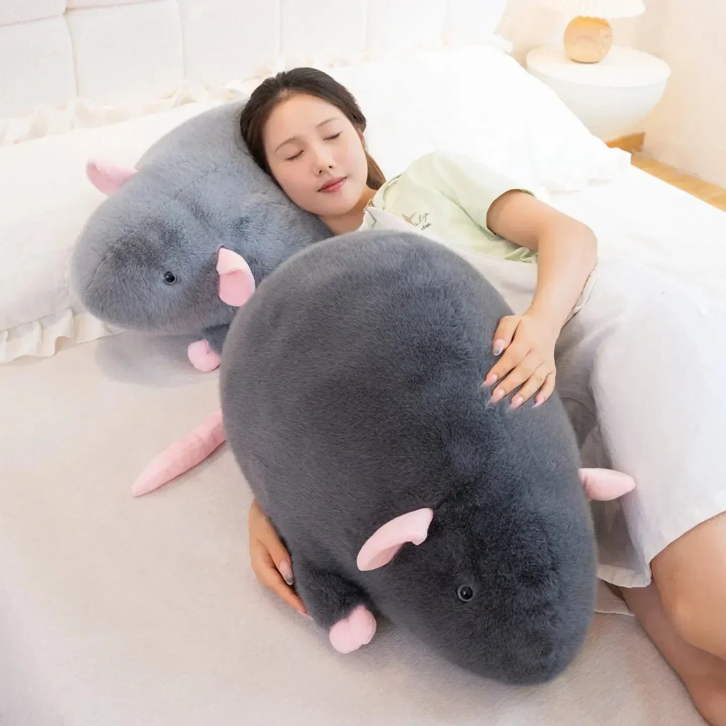Brehn | Kawaii Riesige Mausrat Plüschtiere