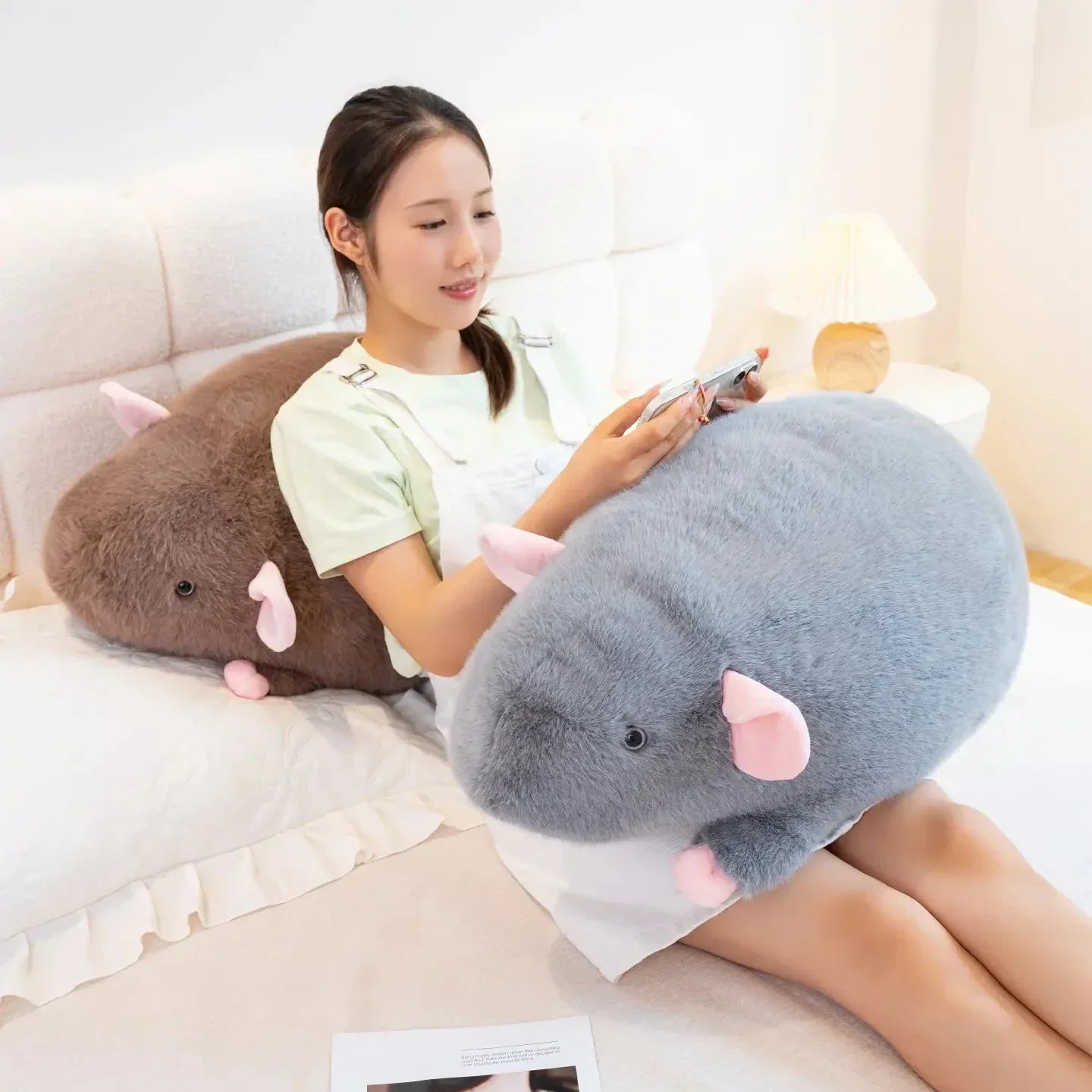 Brehn | Kawaii Riesige Mausrat Plüschtiere