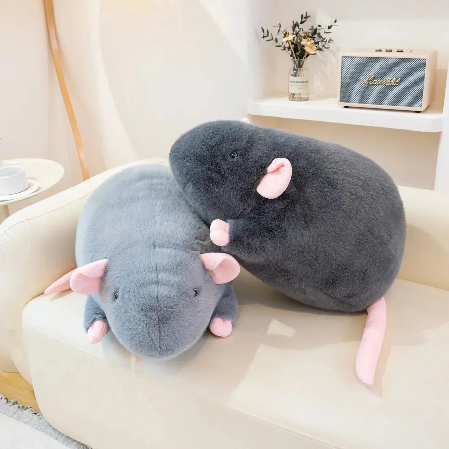 Brehn | Kawaii Riesige Mausrat Plüschtiere