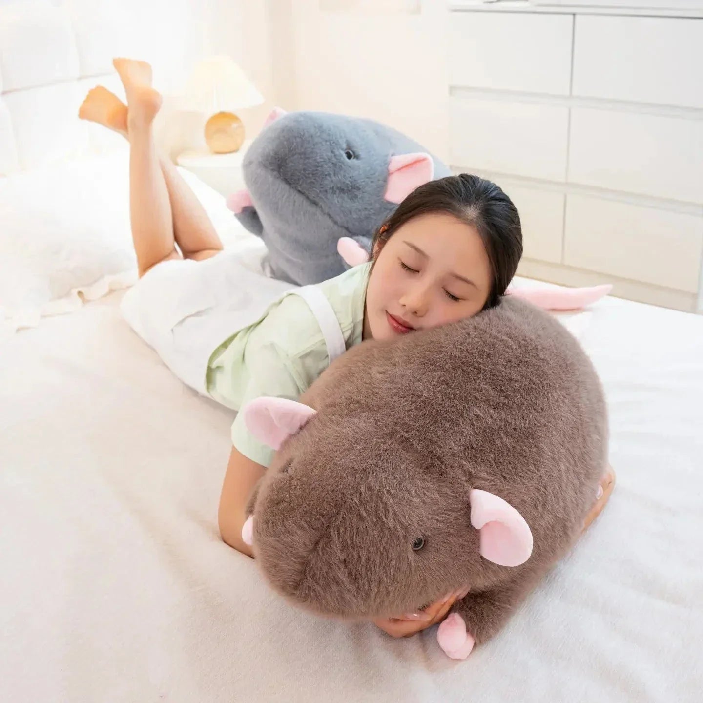 Brehn | Kawaii Riesige Mausrat Plüschtiere