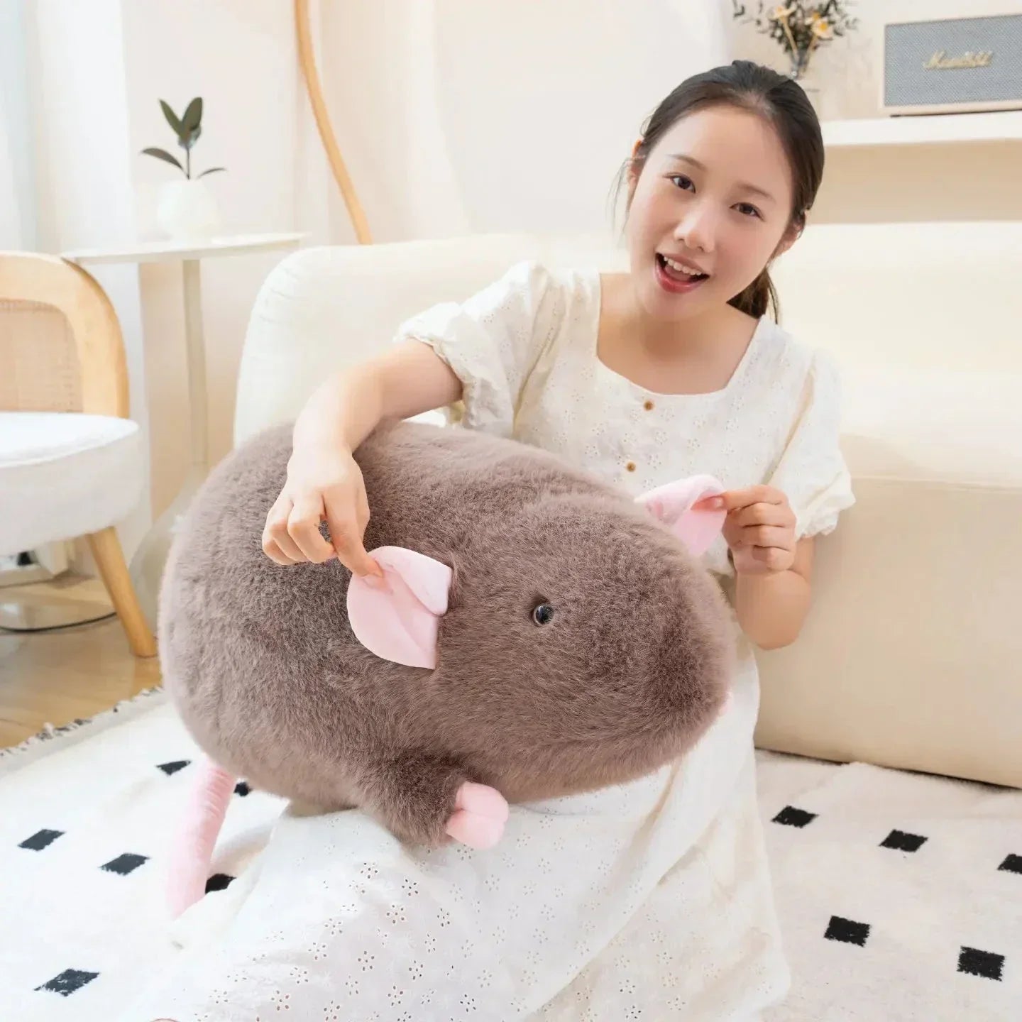 Brehn | Kawaii Riesige Mausrat Plüschtiere