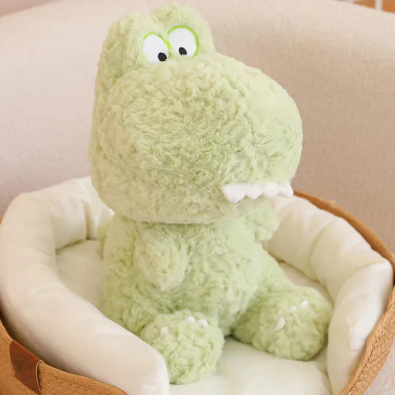 Brehn | Kawaii Goofy Grün Rosa Dinosaurier Plüschtiere