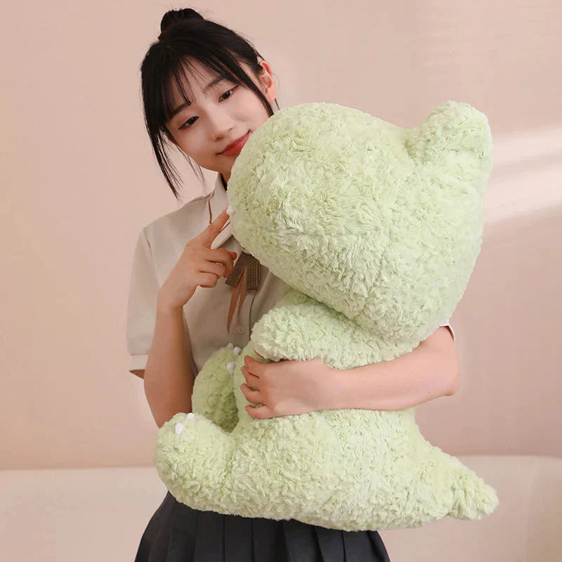Brehn | Kawaii Goofy Grün Rosa Dinosaurier Plüschtiere