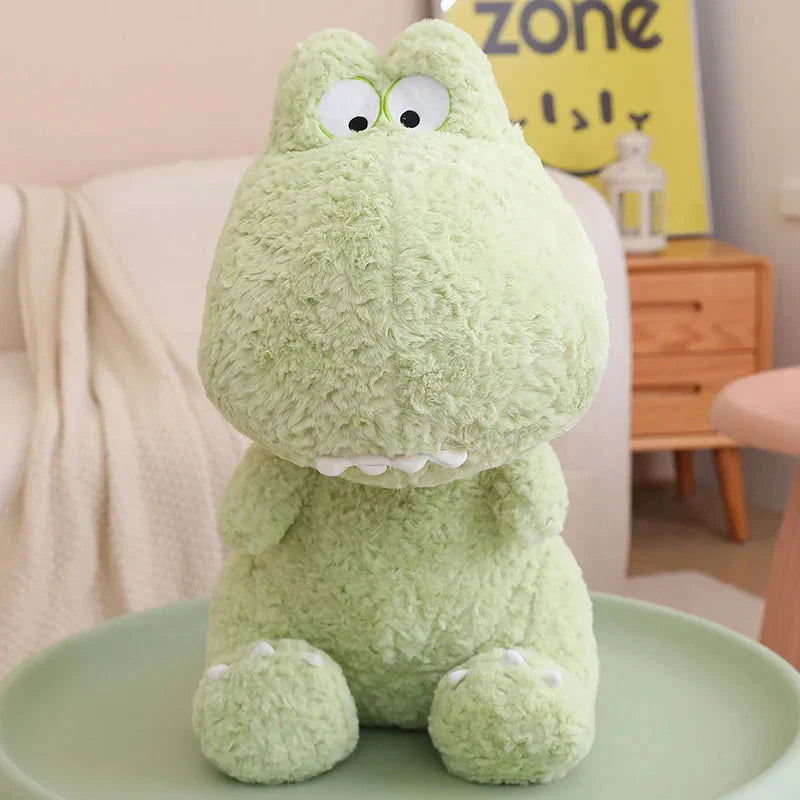 Brehn | Kawaii Goofy Grün Rosa Dinosaurier Plüschtiere
