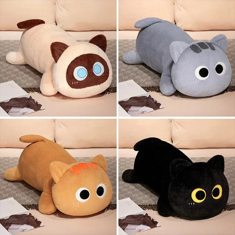 Brehn | Kawaii Lange Kuschelige Katzen Plüschtiere