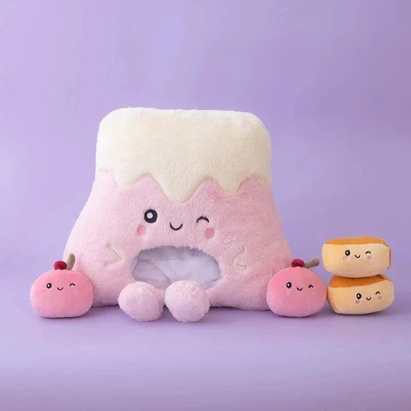 Brehn | Kawaii Mountain Desserts Süßigkeiten Tasche Plüschtiere