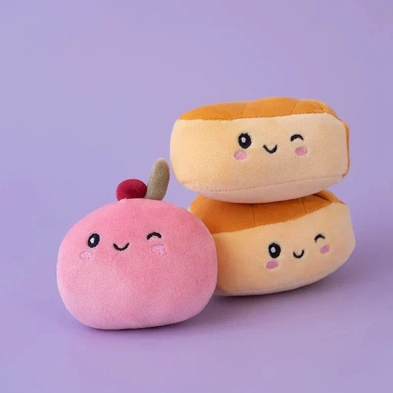 Brehn | Kawaii Mountain Desserts Süßigkeiten Tasche Plüschtiere