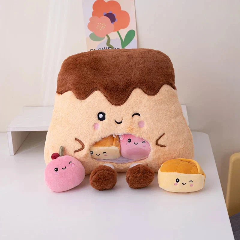 Brehn | Kawaii Mountain Desserts Süßigkeiten Tasche Plüschtiere